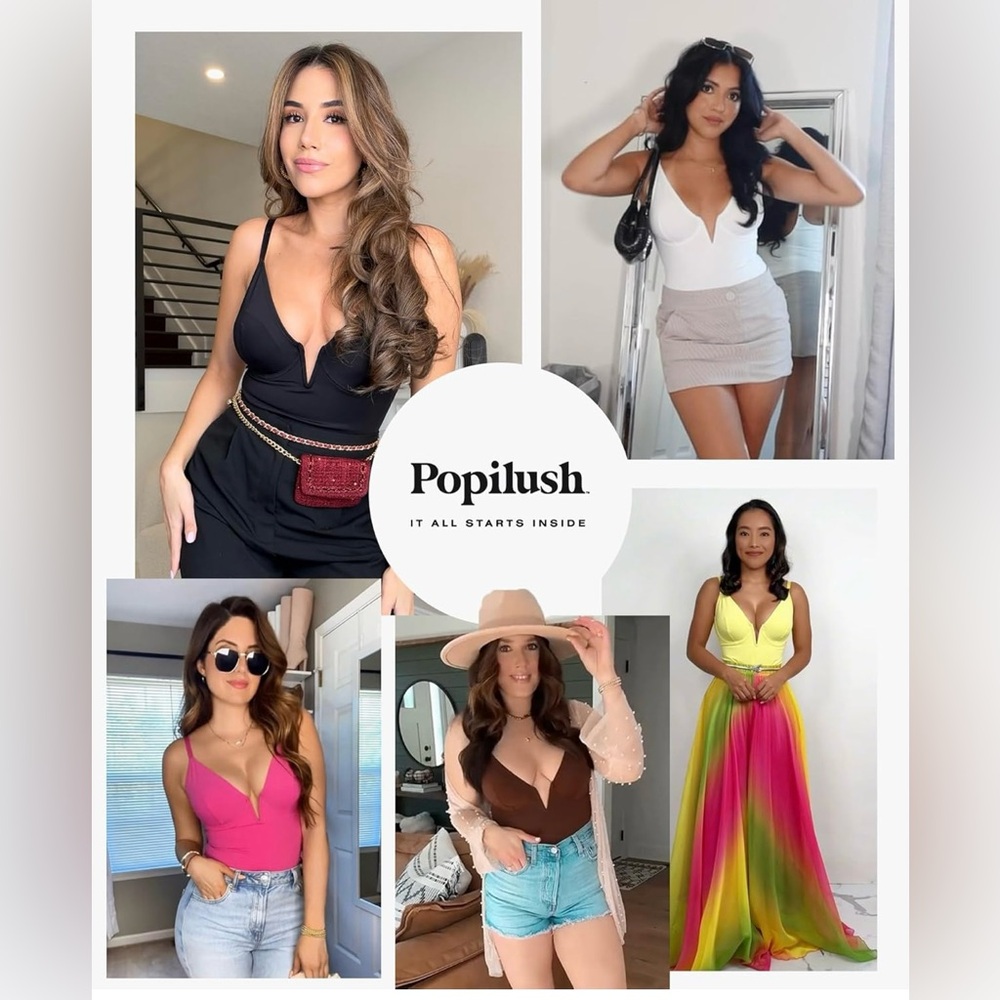 Popilush The Shapewear Bodysuits for Women - Tummy Control Shapewear - Picture 2 of 7